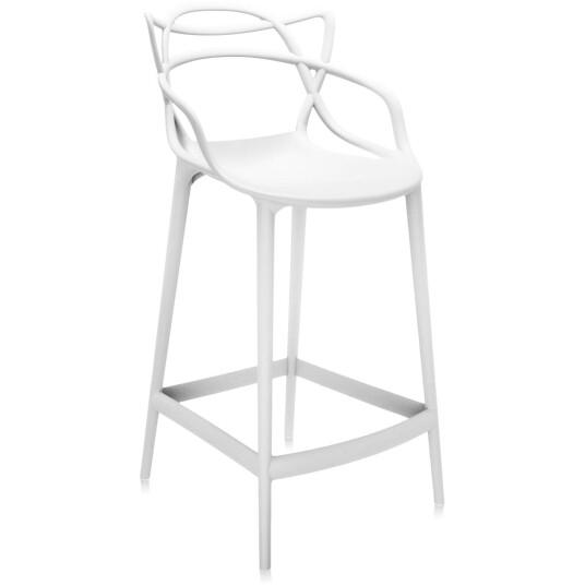 Kartell Masters Barstol 65 cm Hvit Kartell Masters Barstol 65 cm Hvit