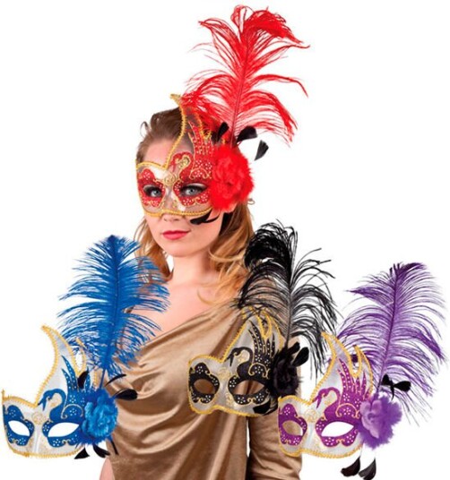 Boland Øyemaske Venice Cigno