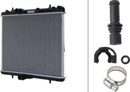 Radiator, motorkjøling HELLA 8MK 366 300-131 Radiator, motorkjøling HELLA 8MK 366 300-131