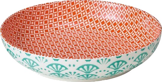 Cilio AMICI skål 75 cl 21 cm vifter