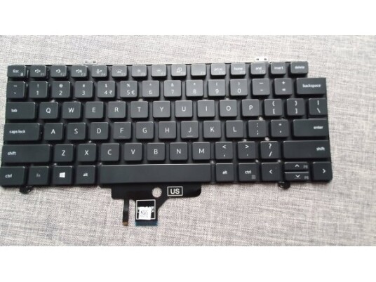 Dell - Erstatningstastatur For Bærbar Pc - Bakbelysning