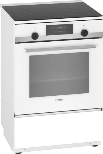 Siemens iQ500 Induksjonskomfyr med EcoClean og Timer Hvit 60cm