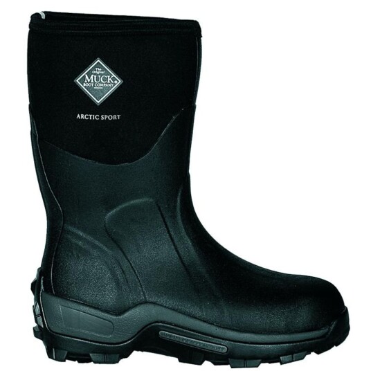 Muckboot  ARTIC SPORT MID Herre, Sort, 37