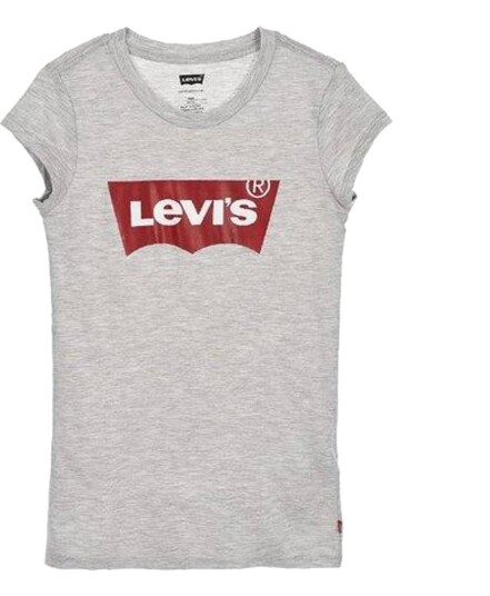 Grå Levis SS Knit Top T skjorte (110 / 5 år)