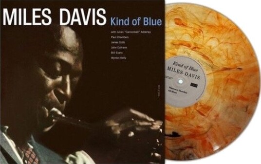 Miles Davis Kind Of Blue Orange Marble Vinyl
