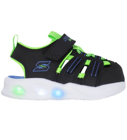 Skechers Boys Sola Glow Sandal - Multi/patterned - 26