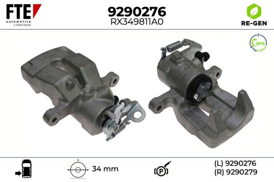 FTE 9290276 Bremsecaliper FTE 9290276 Bremsecaliper