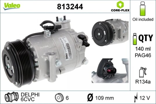 AC kompressor VALEO 813244 AC kompressor VALEO 813244