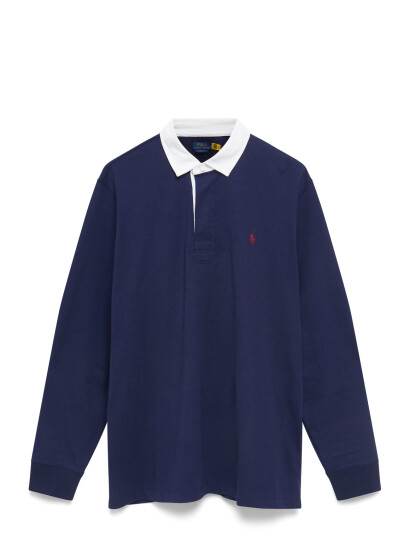 Polo Ralph Lauren The Iconic Rugby Shirt - Navy - XL
