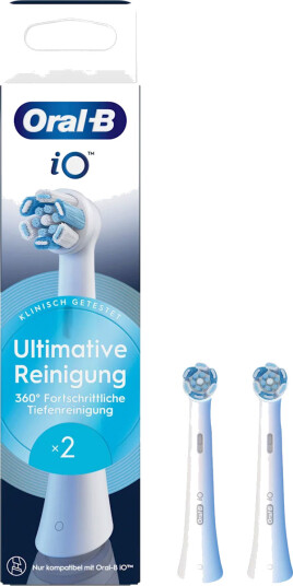 Oral B iO Ultimate Clean børstehoder 2 pcs. White