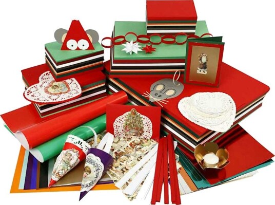 Materiellsett Creativ Company Barnas KlippePk Ass Farger 1 Sett