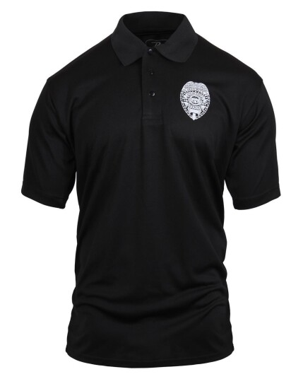 Rothco svetteavvisende polo 'Security' Svart