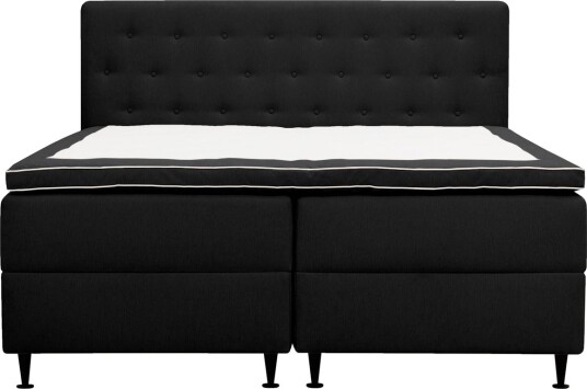 Hilton Plus Komplett sengepakke med oppbevaring 160x200 cm - Antrasitt
