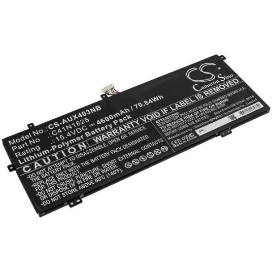Asus VivoBook 14 X403FA batteri (4600 mAh 15.4 V, Sort)