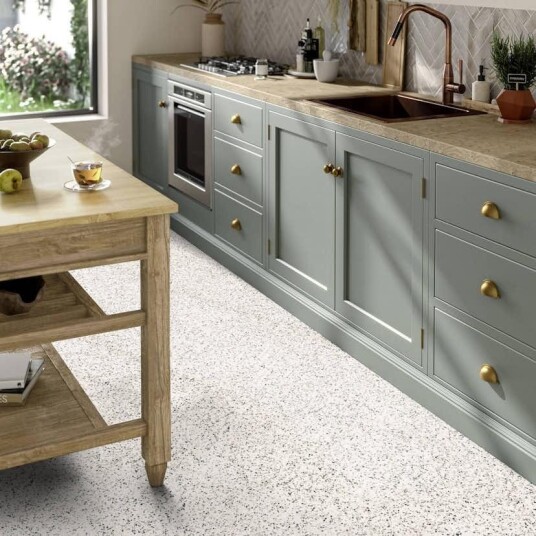 Tarkett Vinylgulv iD Inspiration 55 Terrazzo Classical Nero