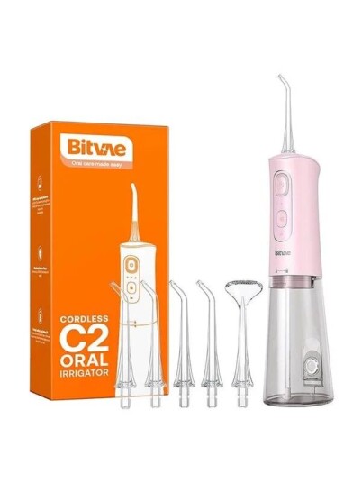 Bitvae Tanntrd Water flosser with nozzles set C2 pink Bitvae Tanntrd Water flosser with nozzles set C2 pink