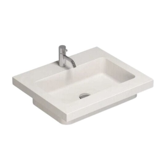Dansani Calidris Unique Silestone Måltilpasset Blanco Zeus 60cm