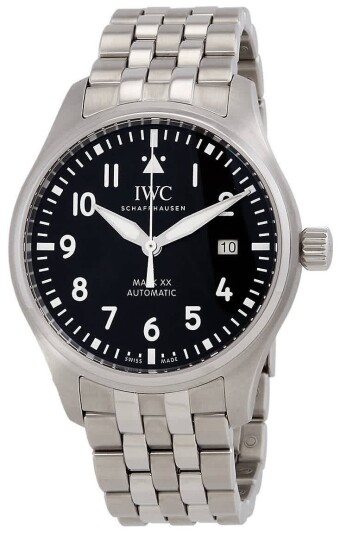 IWC Herreklokke IW328202 Mark Xx Sort/Stål Ø40 mm