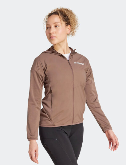 adidas Terrex W Xpr Wind Fl H - Brown - XL adidas Terrex W Xpr Wind Fl H - Brown - XL