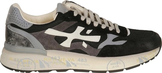 Premiata Herre Sko Svart 44 EU,