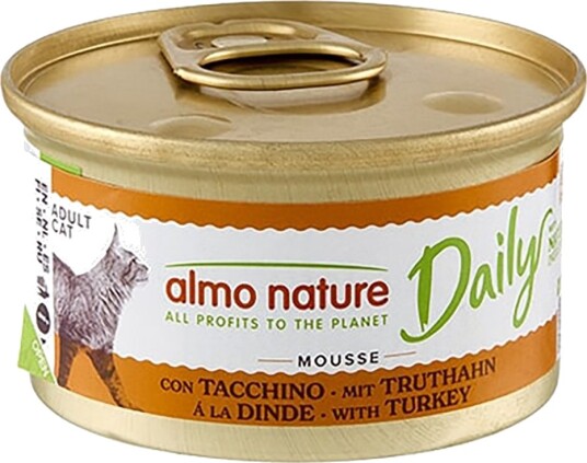 Almo Nature Daily Menu Mousse Med Kalkun 24 X 85 G