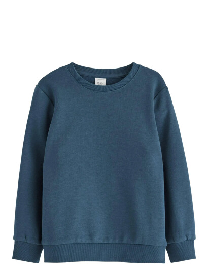 Lindex Sweatshirts Solid Basic Blue 110