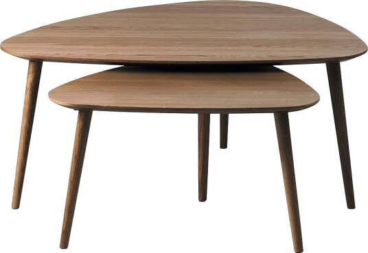 Håum   Satsbord Winston 2stk.   Brun