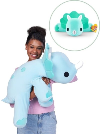 Zuru Hug-A-Lumps Delilah Dinosaur Vektet Kosedyr Large