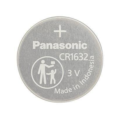 Panasonic CR1632 Lithium Knappcellebatteri - 3V 140 mAh