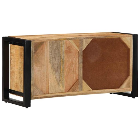  TV-benk 80x30x40 cm grovt heltre mangotre 8721158339607