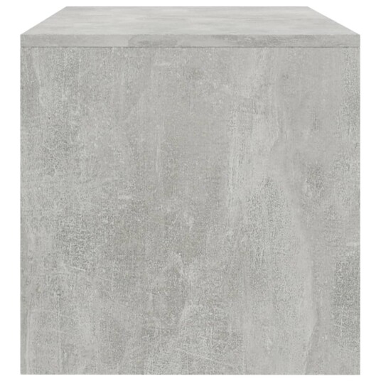 vidaXL TV-benk betonggrå 120x40x40 cm sponplate