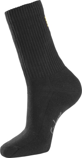 Snickers Workwear Sokker 9214-0400 3-PAKNING, Svart 41-44