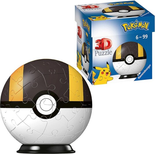 Ravensburger Pokemon Ultra Ball 3D Puzzle 54pcs. 3D Puslespill