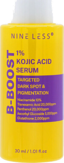 Nineless B-Boost Kojic Acid Serum 30 ml for Mørke Flekker og Ujevn Hudtone Nineless B-Boost Kojic Acid Serum 30 ml for Mørke Flekker og Ujevn Hudtone