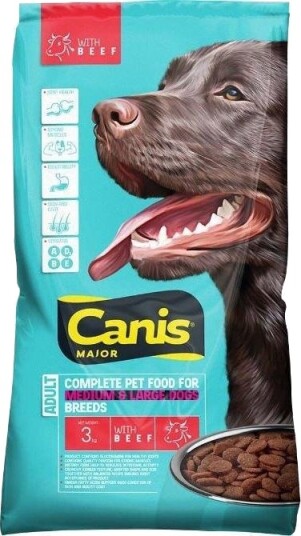 Canis Major Taste Beef Tørrfôr 3 Kg