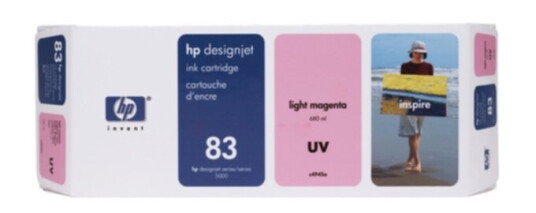 HP C4945A HP 83 Blekkpatron lys magenta HP C4945A HP 83 Blekkpatron lys magenta