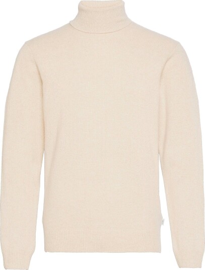 Casual Friday Cfkarl Roll Neck Bounty Knit LIGHT SAND MELANGE 3XL