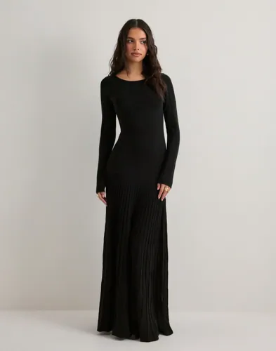 Neo Noir Svart Sage Knit Dress Neo Noir Svart Sage Knit Dress