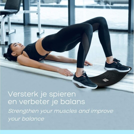 Orange Gym Balansebrett Svart Orange Gym Balansebrett Svart