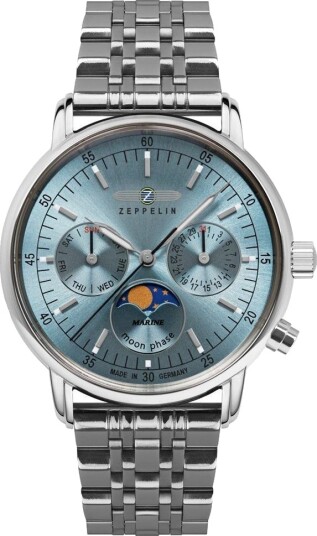 Zeppelin Lz 14 Marine 8637M 3 Quartz Watch