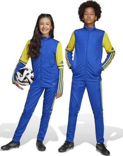 adidas Treningsbukser Squadra 25 Blå/Gul Barn størrelse 128 cm