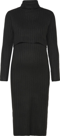 Mamalicious | Mlsuniva June Ls Knit Midi Dress 2F Noos | S
