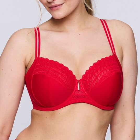 PrimaDonna BH Twist Full Cup Bra Rød C 80 Dame