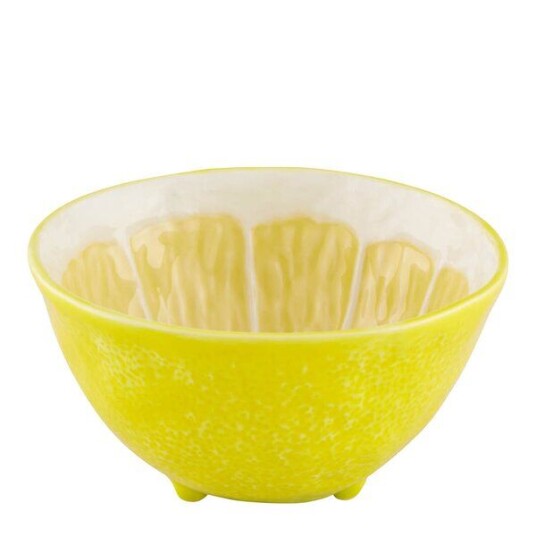 Bordallo Pinheiro Citron skål 15 cm sitron gul Bordallo Pinheiro Citron skål 15 cm sitron gul