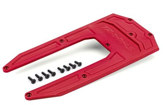 Traxxas 9623R Skidplate Chassis Red Sledge Traxxas 9623R Skidplate Chassis Red Sledge