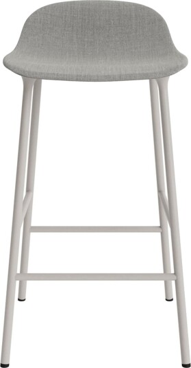 Normann Copenhagen Form Barkrakk 65 cm Polstret Gruppe 2 Varm Grå/Stål