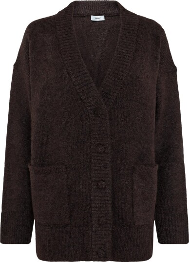 Topshop Tsrinna Ls Long Cardigan Knt TOBACCO BROWN M Topshop Tsrinna Ls Long Cardigan Knt TOBACCO BROWN M