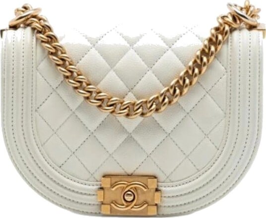 Chanel Vintage unisex Pre owned Beige ONE SIZE,