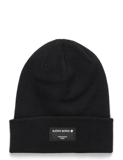 Björn Borg Centre Beanie - Black - ONE SIZE