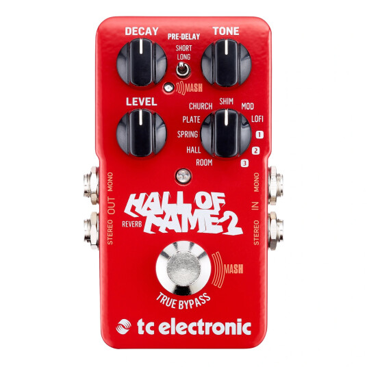 TC Electronic Hall Of Fame 2 Reverb Pedal TC Electronic Hall Of Fame 2 Reverb Pedal